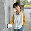 New style children's mountain-style printed pure cotton long-sleeved T-shirt - 图片 5